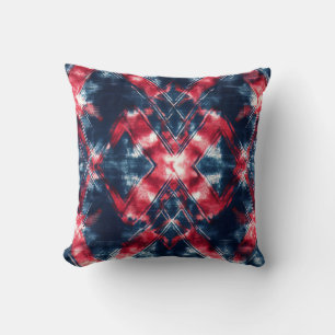 Tie DIY seamless pattern Throw Pillow
