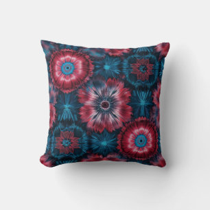 Tie DIY seamless pattern Throw Pillow