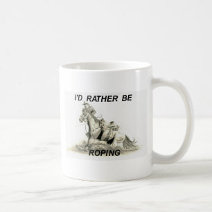 Tie Down Roper Coffee Mug