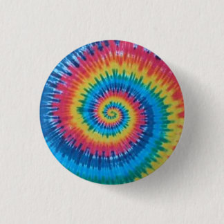 tie dye 1 inch round button