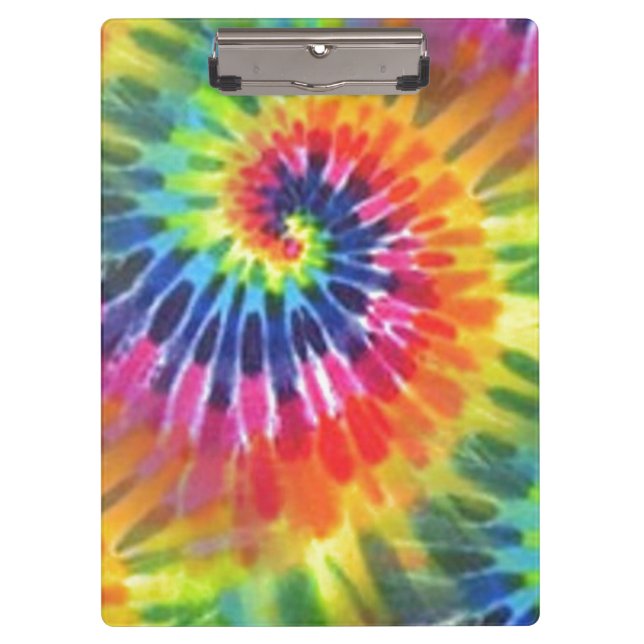 Tie Dye 2 Clipboard (Front)