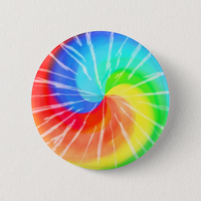 Tie-dye 2 Inch Round Button (Front)