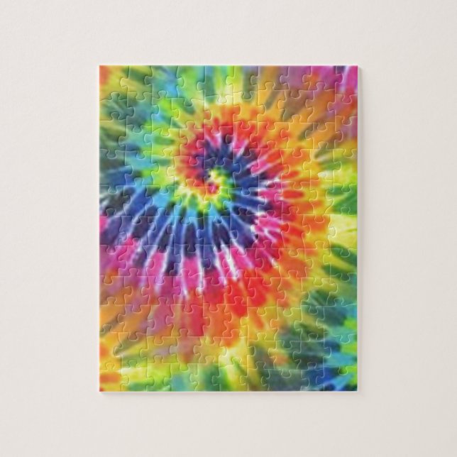 Tie Dye 2 Jigsaw Puzzle (Vertical)
