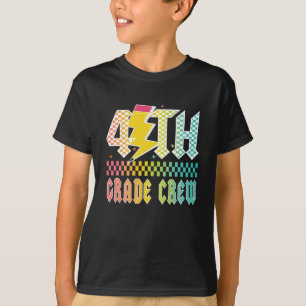 Tie dye 4th Grade First Day Of School  T-Shirt
