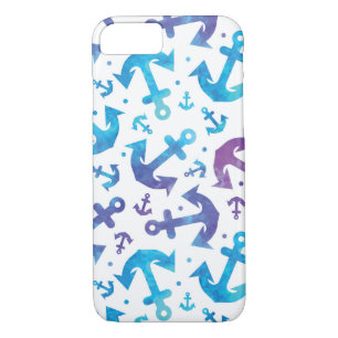 Tie Dye Anchor Pattern 2 iPhone 8/7 Case