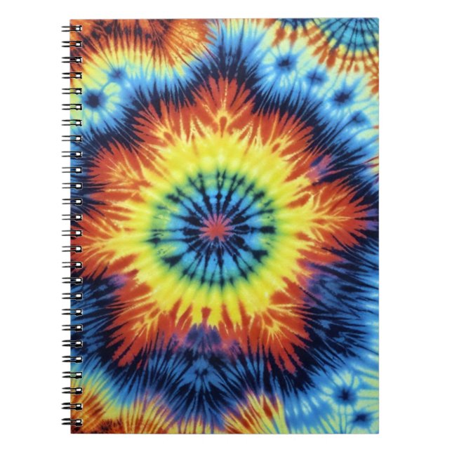 Tie Dye Art Notebook (Front)