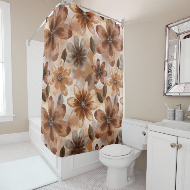 Tie Dye Autumn Floral (In Situ)