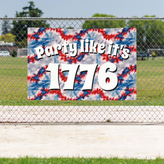 Tie-Dye Banner (Insitu)