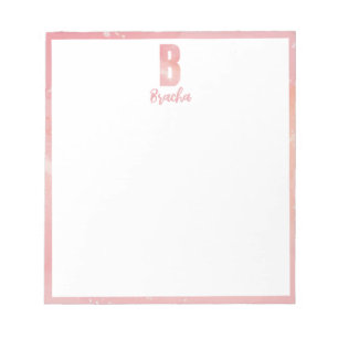Tie dye bas mitzva birthday  notepad