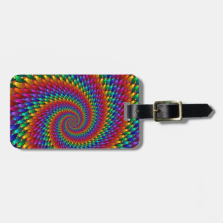 Tie Dye Basic Luggage Tag