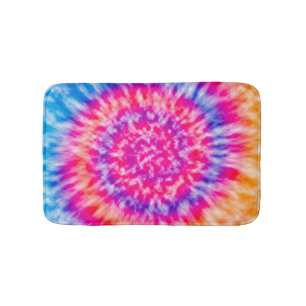 Tie Dye Bath Mat