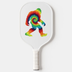 Tie Dye Bigfoot Pickleball Paddle