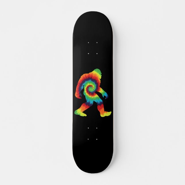 Tie Dye Bigfoot      Skateboard (Front)
