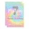 Tie Dye Birthday Invitation 7th Birthday