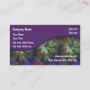 Tie Dye Business Cards