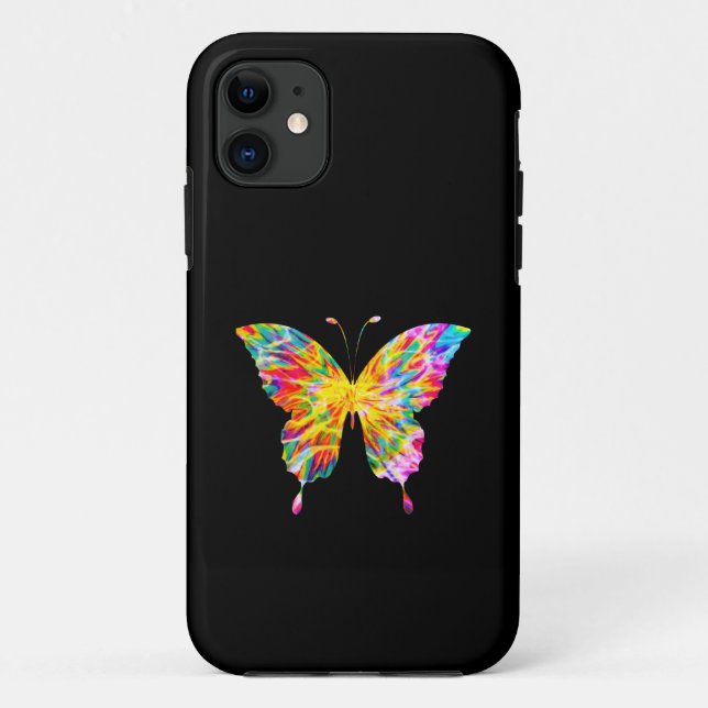 TIE DYE BUTTERFLY Case-Mate iPhone CASE (Back)