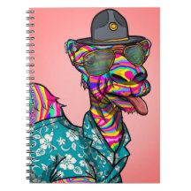 Tie Dye Camel Notebook