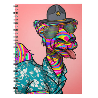 Tie Dye Camel Notebook