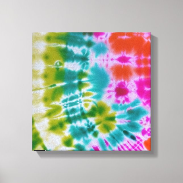 Tie Dye Canvas Print (Front)