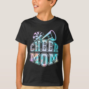 Tie Dye Cheer Cheerleading For Cheerleader Mom Bff T-Shirt