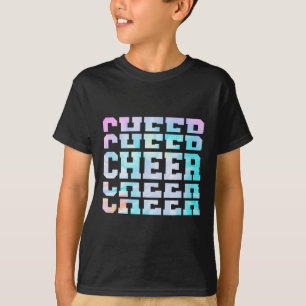 Tie Dye Cheerleading For Cheerleader Squad Girl Bf T-Shirt