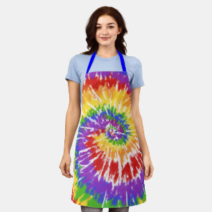 Tie-Dye Chef Apron - Cool BBQ & Baking Gift!