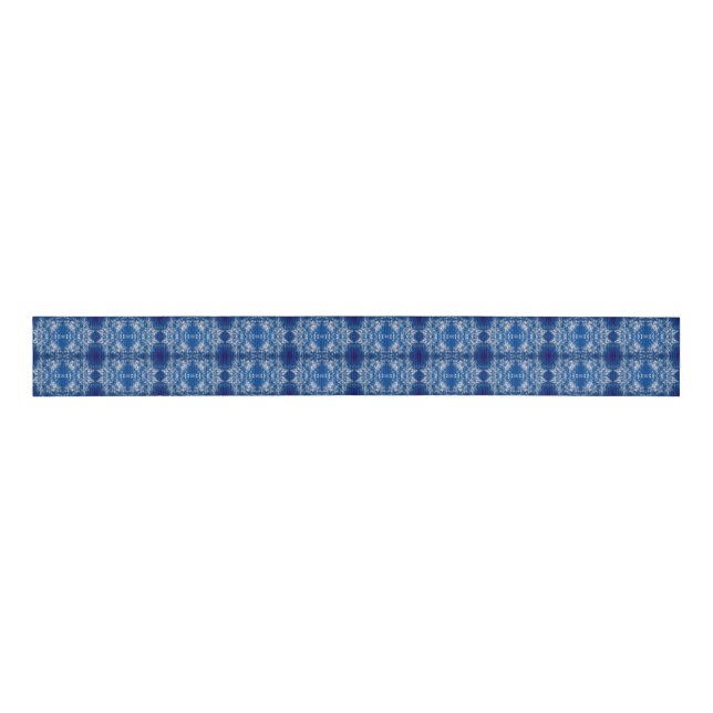 Tie-Dye Clouds Grosgrain Ribbon (Front)