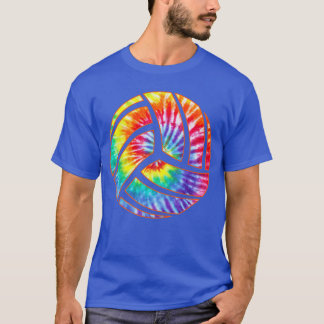 Tie Dye Colorful Volleyball Lover Playerie Dye Vol T-Shirt