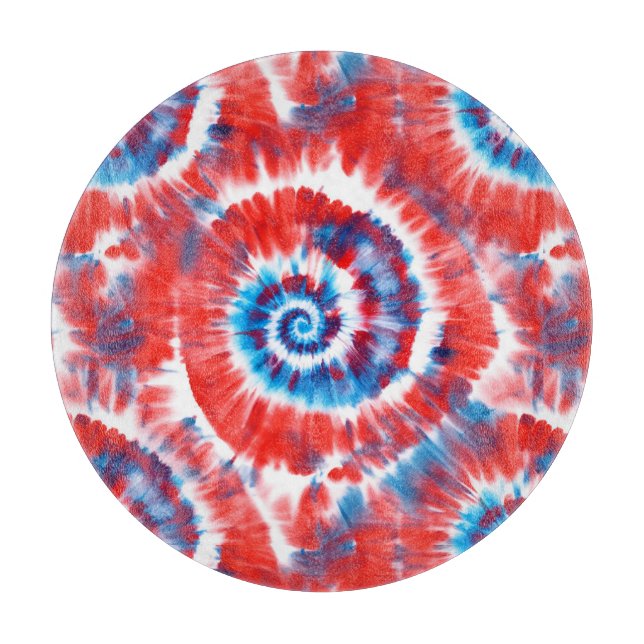 Tie-Dye Cutting Board (Front)