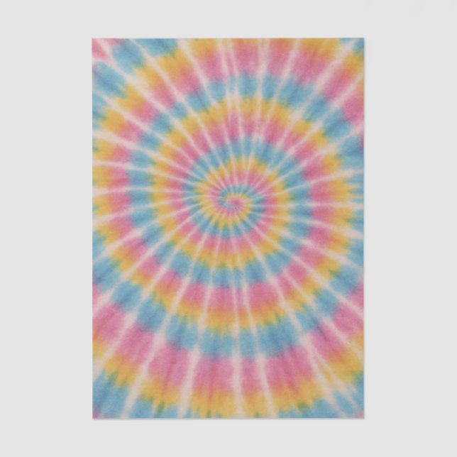 Tie Dye Decoupage Tissue Paper (Front)