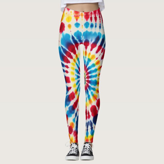 Tie dye delight leggings (Front)