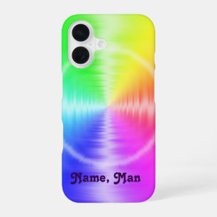 Tie-dye design - iPhone 16 case