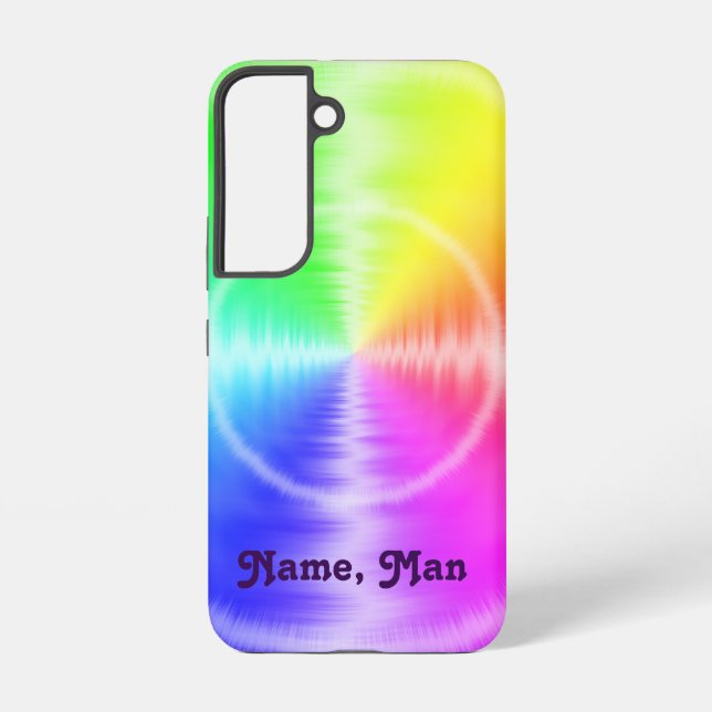 Tie-dye design -  samsung galaxy s22 case (Back)
