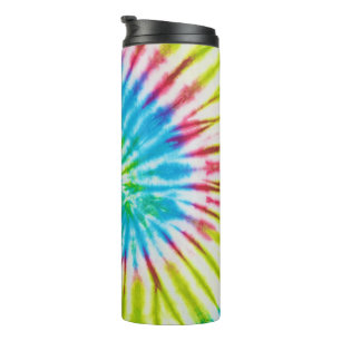 Tie Dye Design Thermal Tumbler