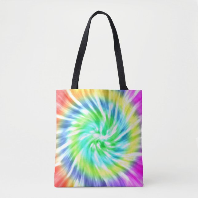 Tie Dye Design Tote Bag (Front)