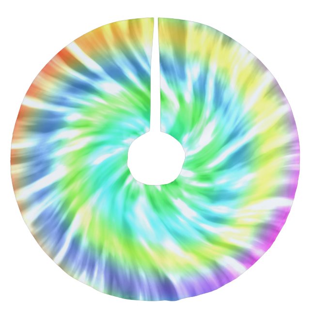 Tie Dye Design Tree Skirt (Front)