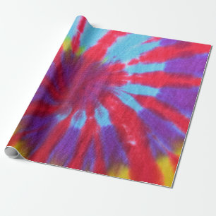 Tie Dye Design Wrapping Paper
