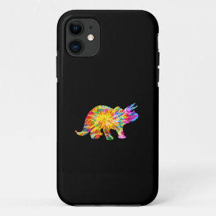 TIE DYE DINOSAUR iPhone 11 CASE