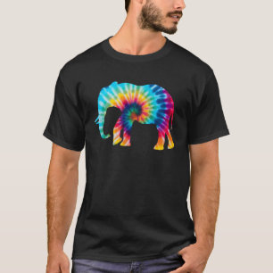 Tie Dye Elephant Save the Animals T-Shirt