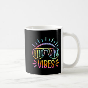 Tie Dye Field Day Vibes Last Day Of School Field D Coffee Mug