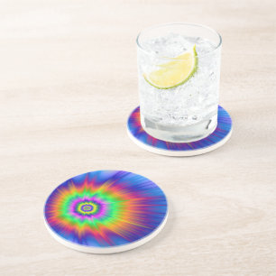 Tie Dye Fireball Coaster
