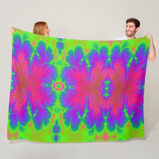 Tie-dye Fleece Blanket