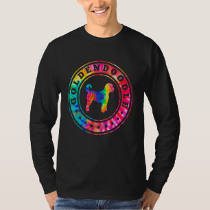 Tie Dye Goldendoodle Dog Mom Dad Pet T-Shirt