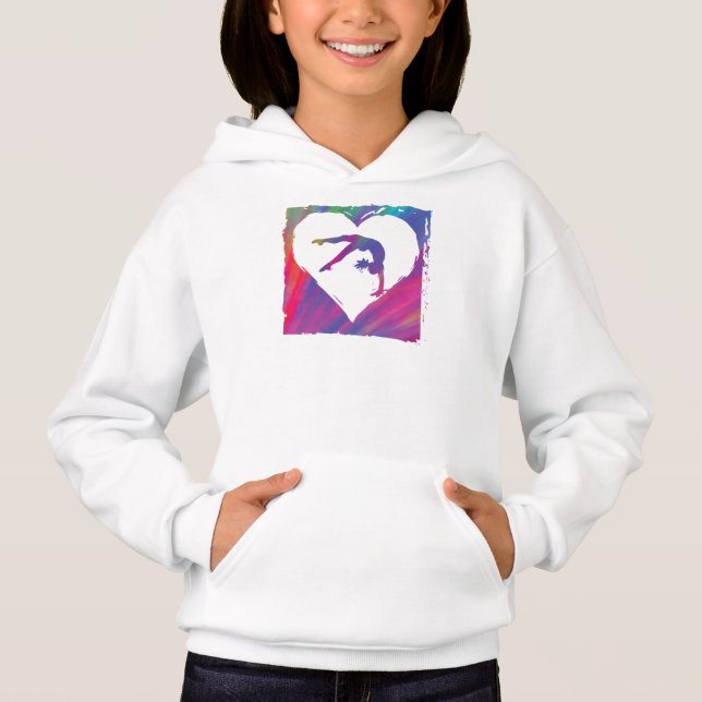 Tie Dye Gymnastics Pattern (Front)