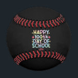 Tie Dye Happy 100th Day Of School Teacher Student  Baseball<br><div class="desc">Tie Dye Happy 100th Day Of School Teacher Student 100 Days T-Shirt</div>
