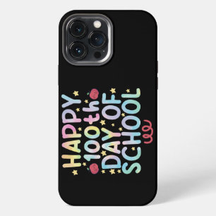 Tie Dye Happy 100th Day Of School Teacher Student  iPhone 13 Pro Max Case