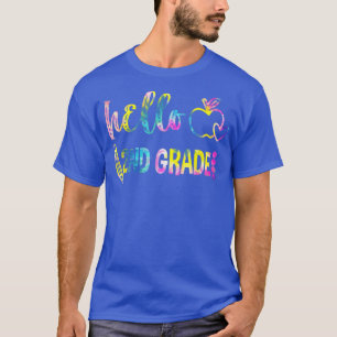 Tie Dye Hello 2nd Grade Team 2nd Grade Back To Sch T-Shirt