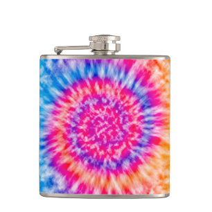Tie Dye Hip Flask