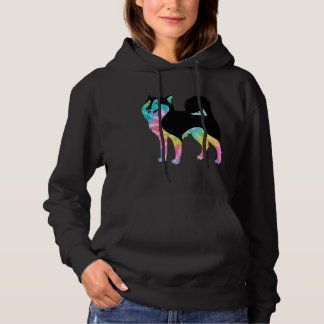 Tie Dye Husky Hoodie