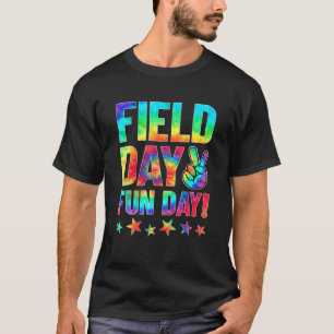 Tie Dye I'm Just Here Field Day 2022 Teacher Stude T-Shirt